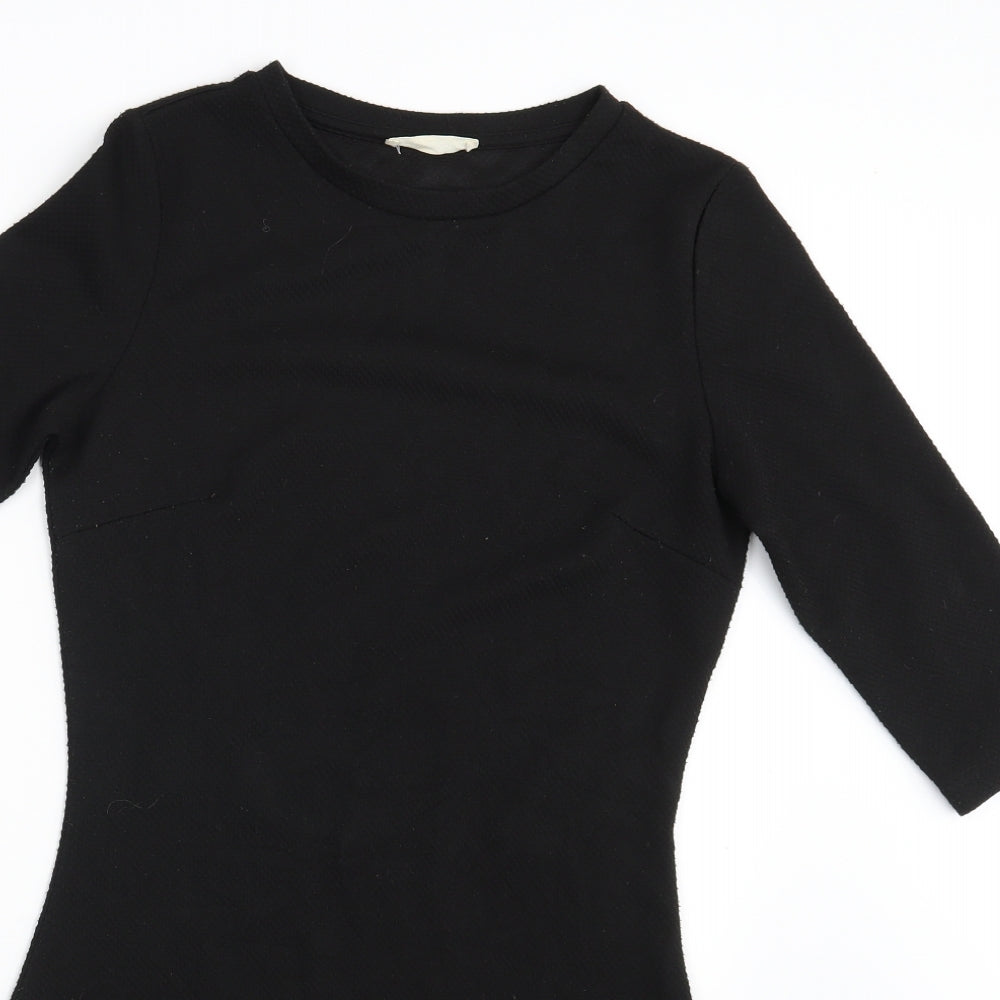 Mango Womens Black   Pencil Dress  Size M