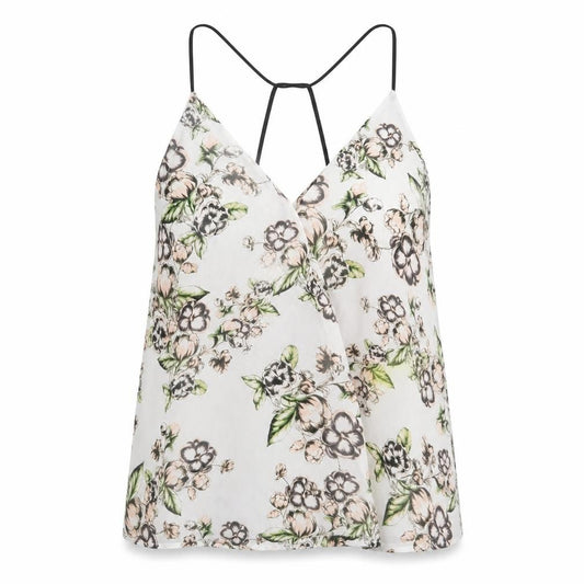 Like Mynded Womens Multicoloured Floral  Camisole Blouse Size M