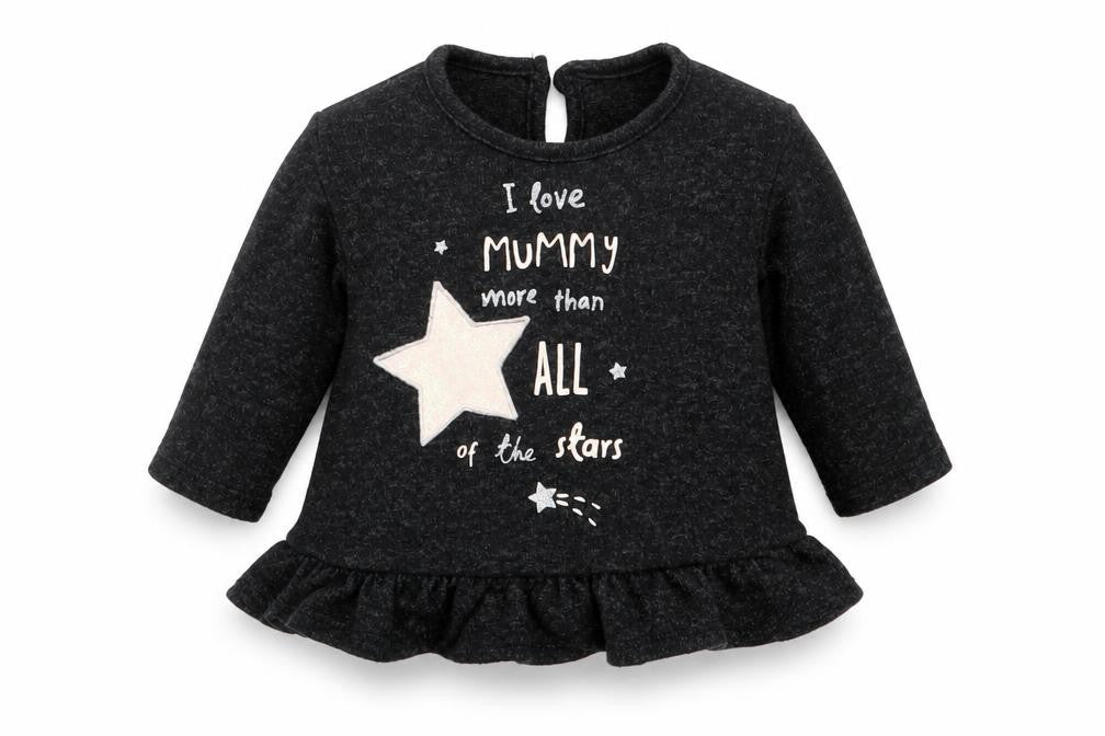 George Girls Grey   Pullover Jumper Size 3-6 Months