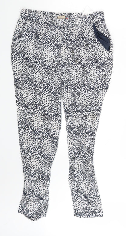Only  Womens Multicoloured Polka Dot  Sweatpants Trousers Size 10 L24 in