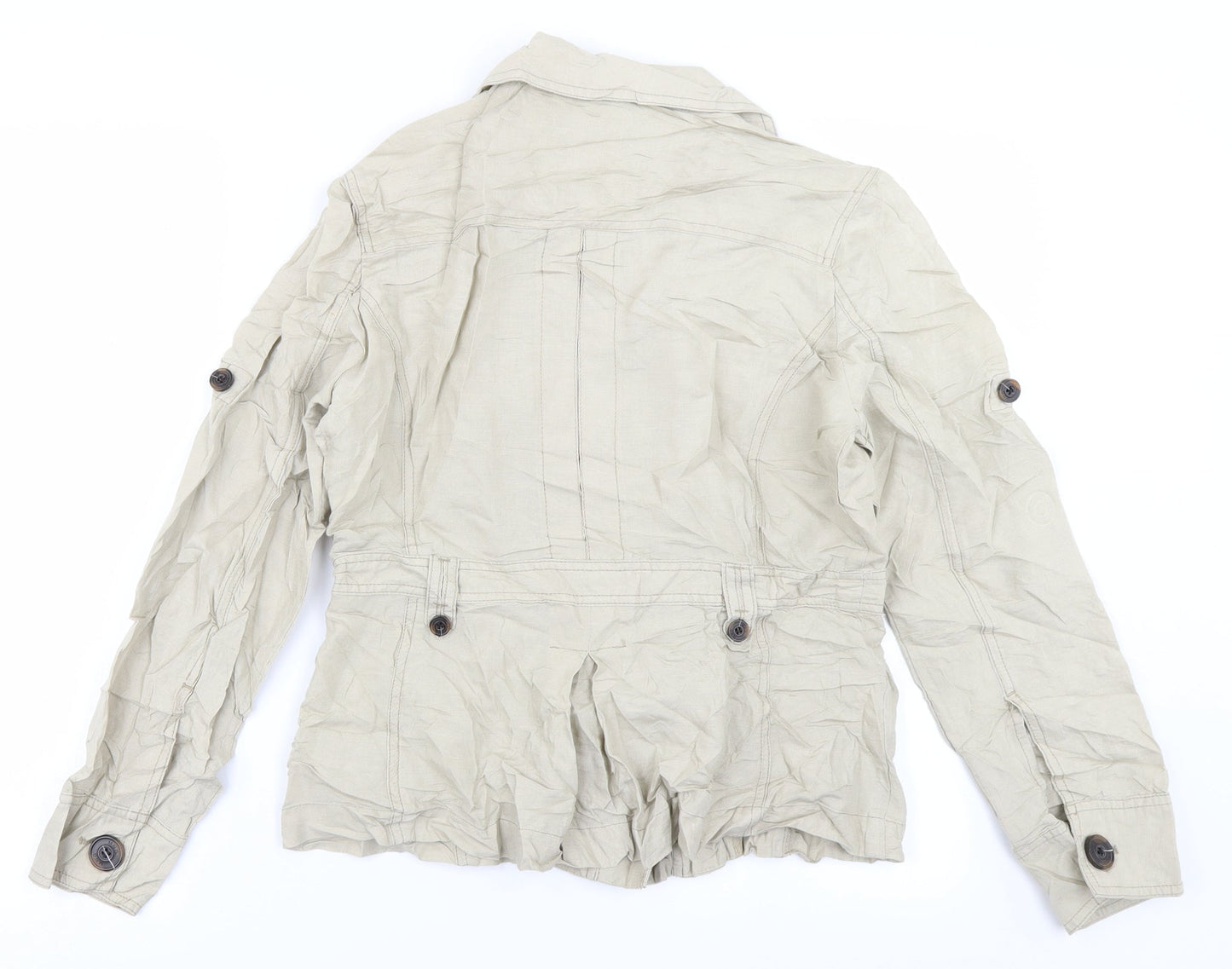 MNG Womens Beige   Jacket  Size L
