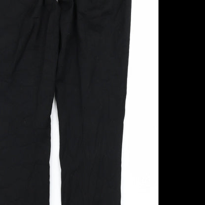 Next Womens Black   Trousers  Size 12 L26 in