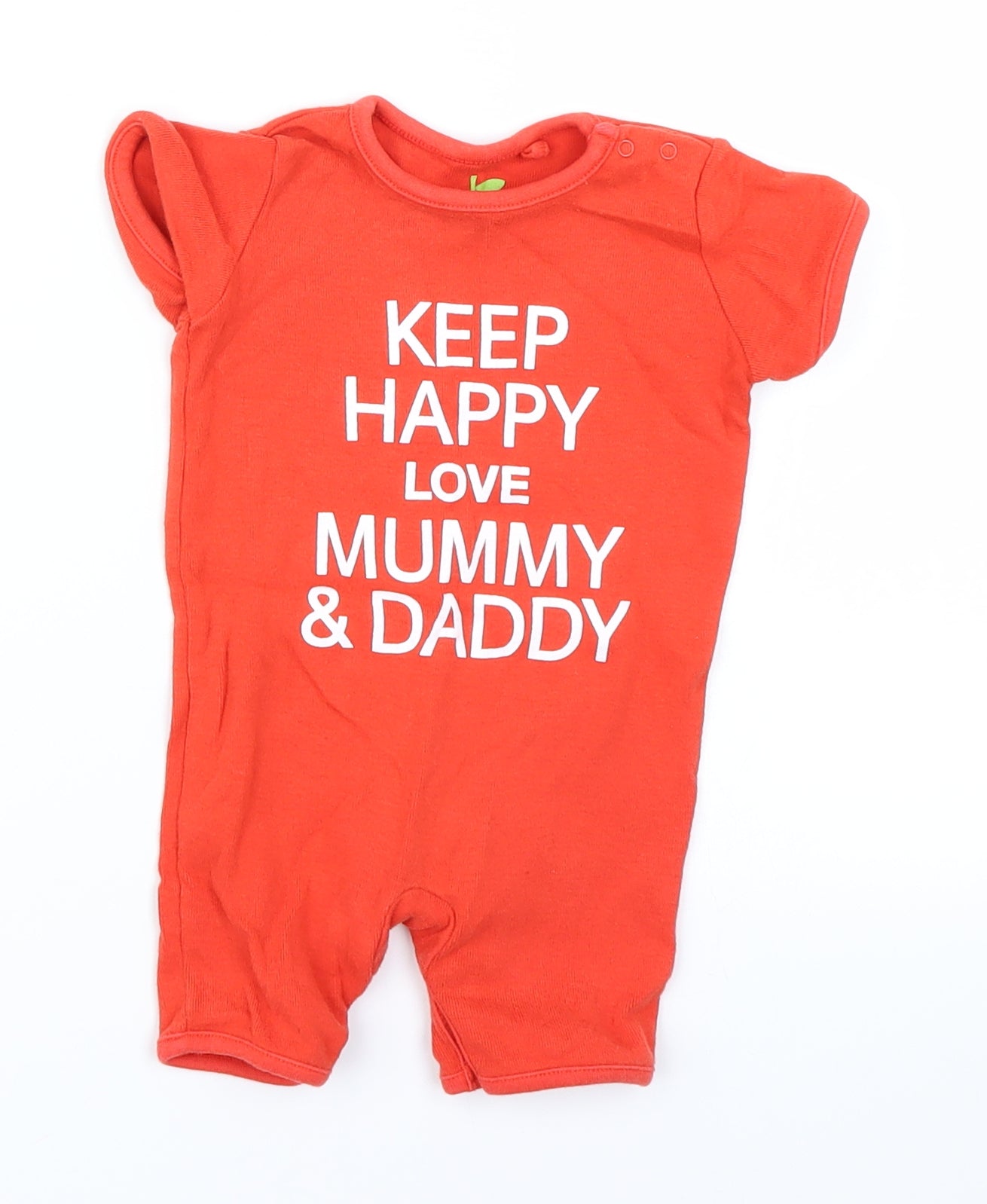 NEXT Baby Red   Romper One-Piece Size 0-3 Months