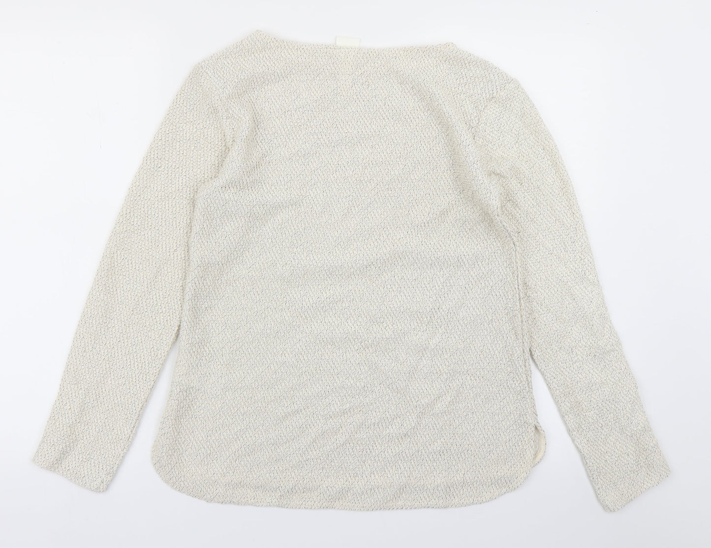 H&M Womens White   Pullover Jumper Size XS