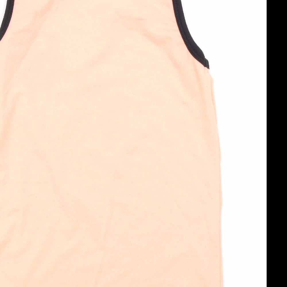 Primark Boys Orange   Basic Tank Size 8-9 Years