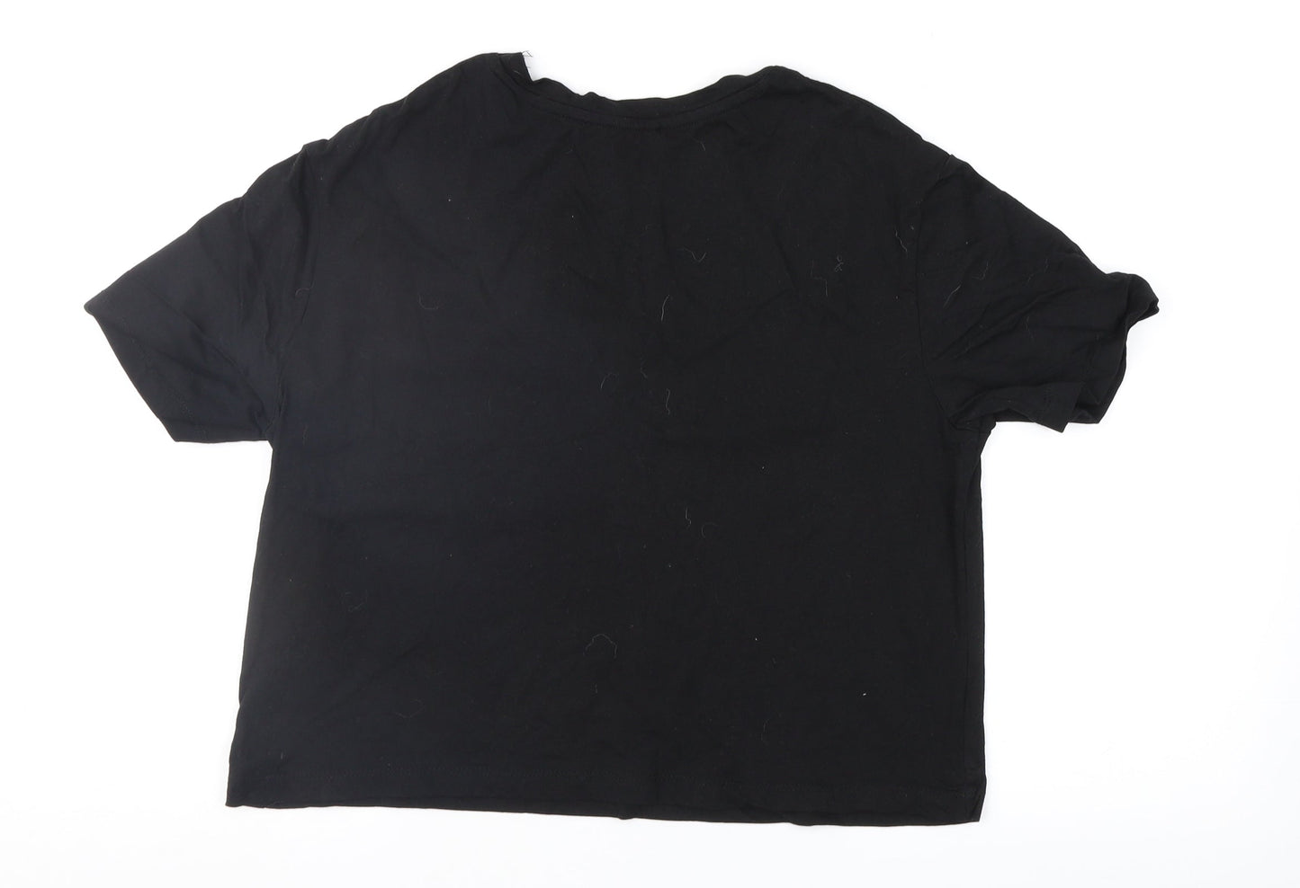 New Look Womens Black   Basic T-Shirt Size 8