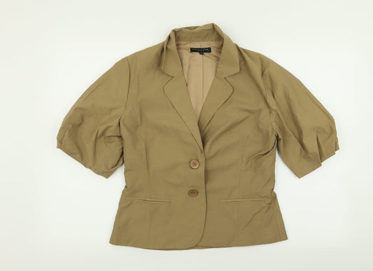 Betty Jackson Womens Beige   Jacket Blazer Size 12