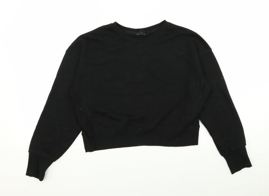 New Look Womens Black   Pullover Jumper Size 10