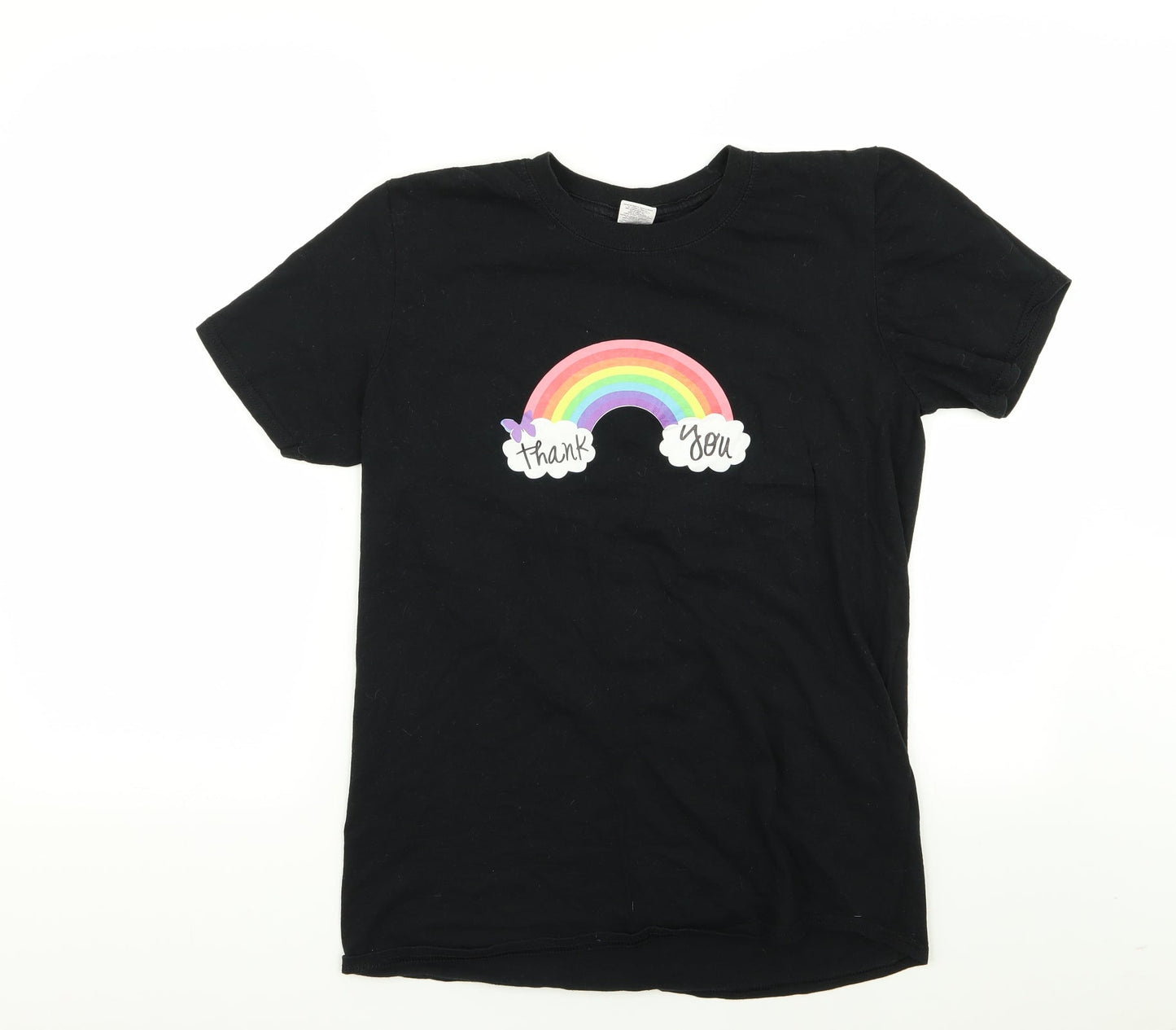 Gildan Womens Black   Basic T-Shirt Size M