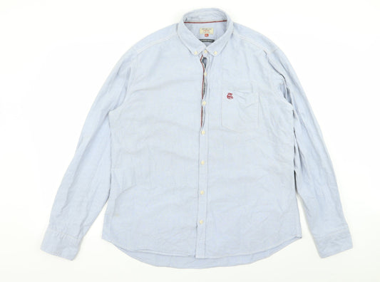 NEXT Mens Blue    Button-Up Size XL