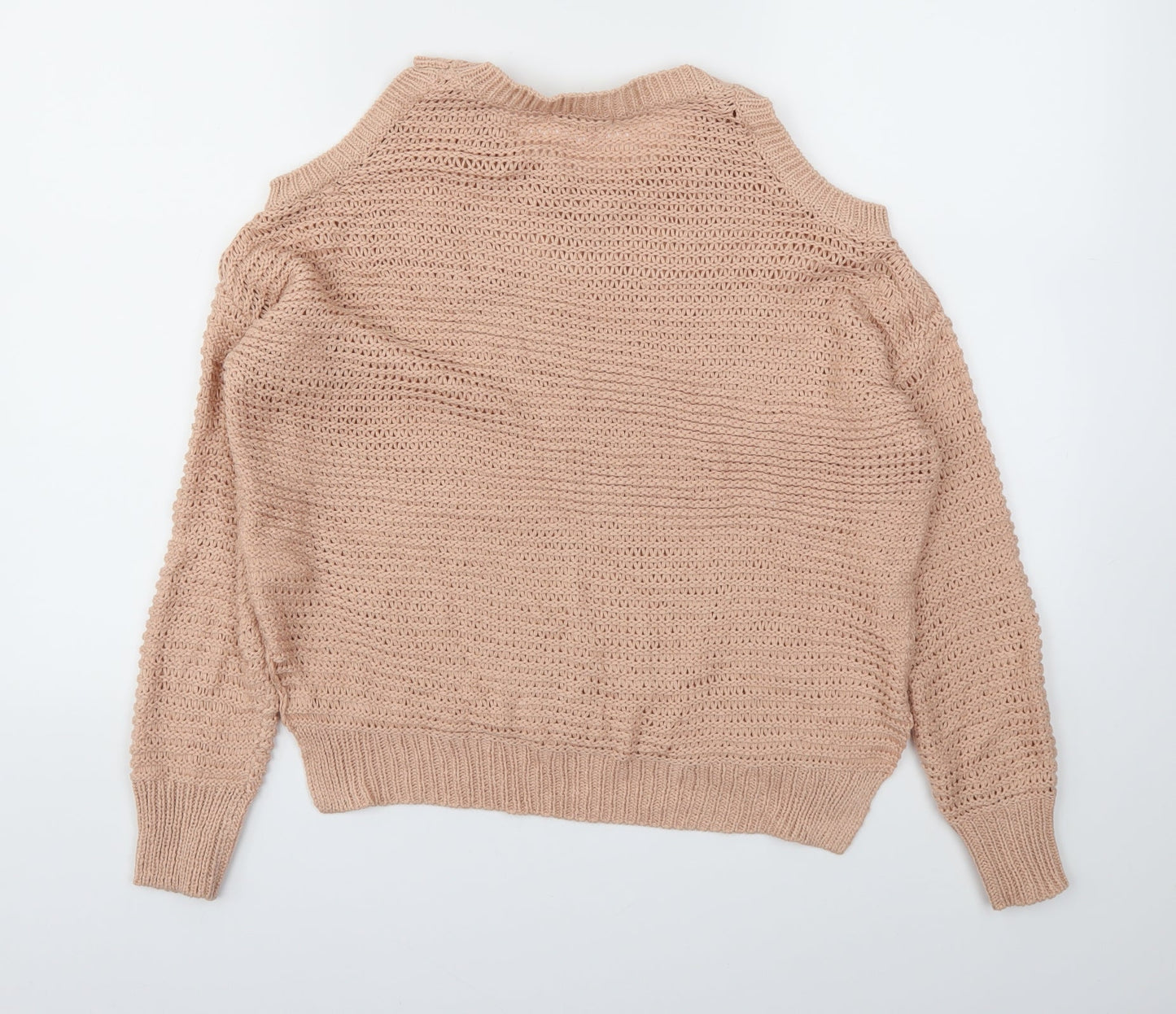 Peacocks Womens Pink   Pullover Jumper Size M