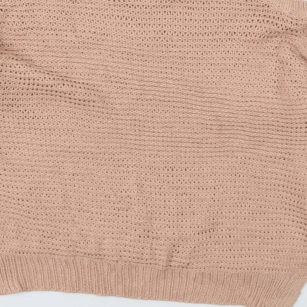 Peacocks Womens Pink   Pullover Jumper Size M
