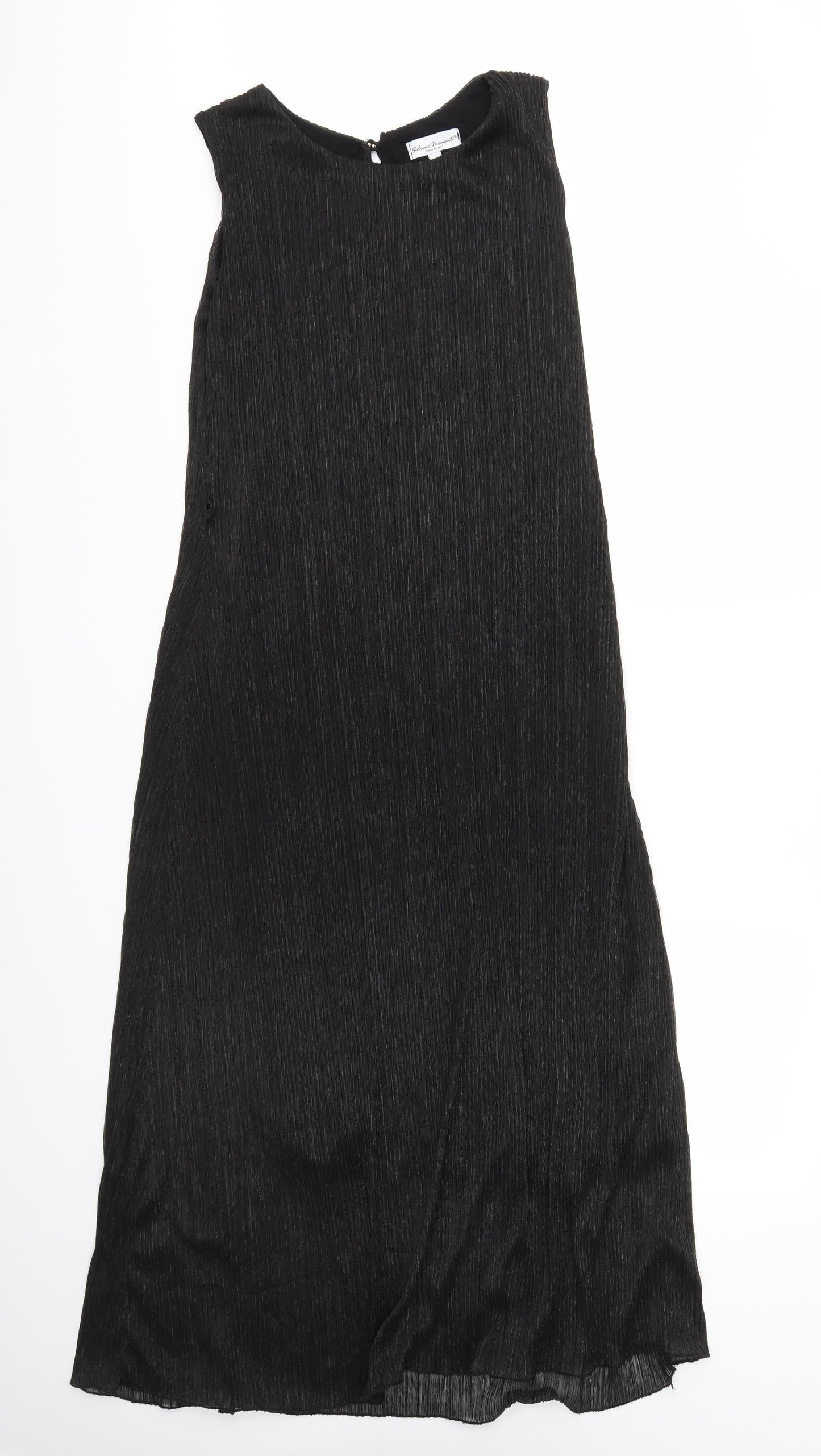 salina diamanti Womens Black   Fit & Flare  Size S
