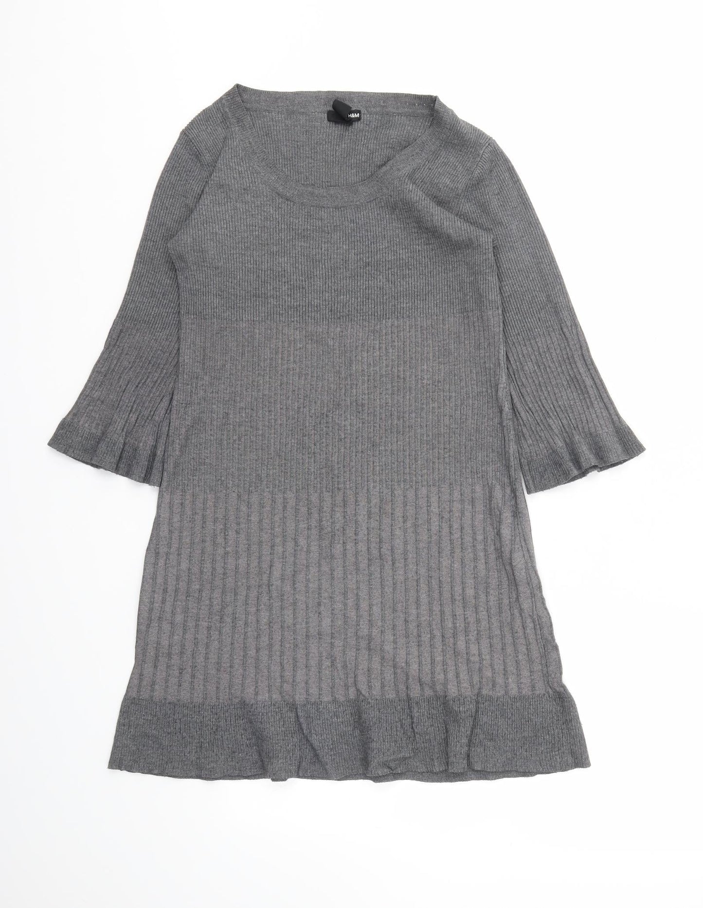 H&M Womens Grey   Fit & Flare  Size S