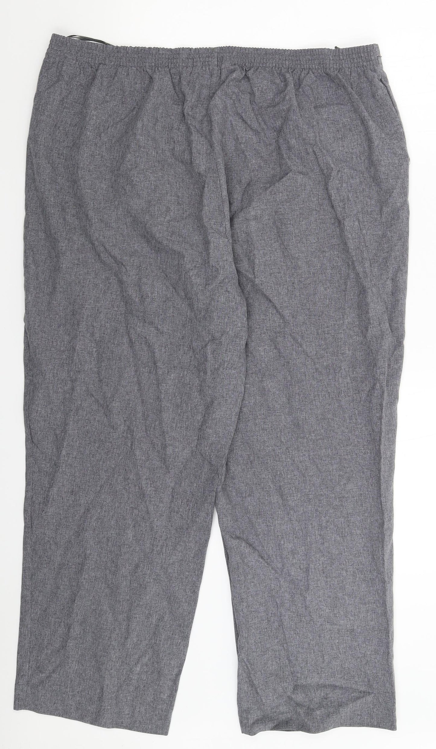 BM Womens Grey   Trousers  Size 20 L27 in