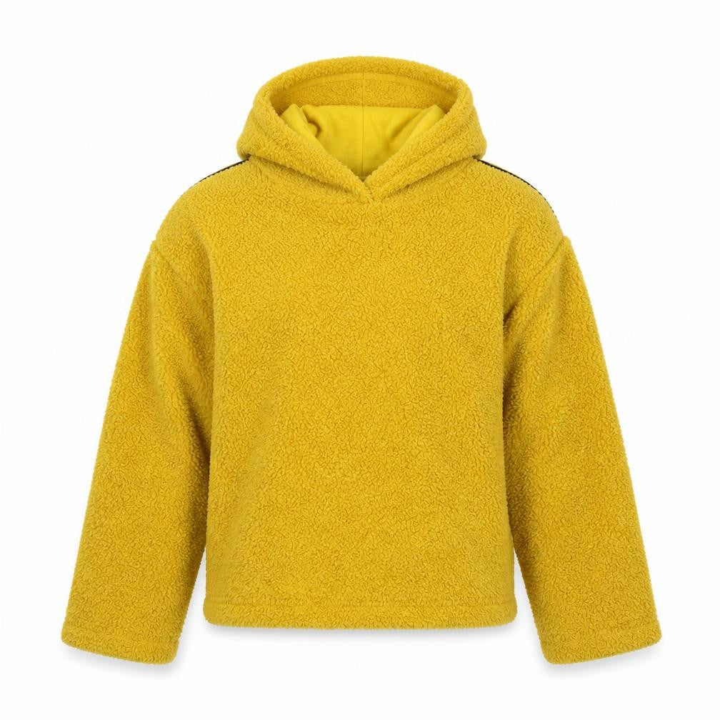 New Look Girls Yellow  Fleece Pullover Hoodie Size 14-15 Years