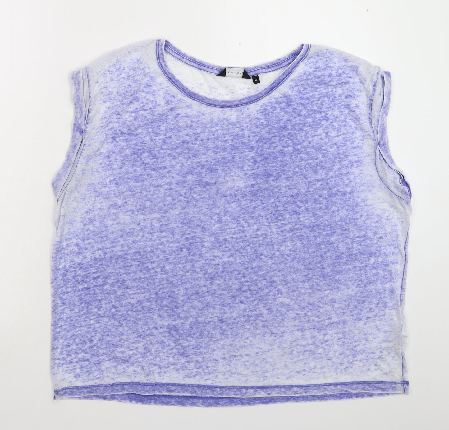 New Look Womens Purple   Basic Tank Size 16