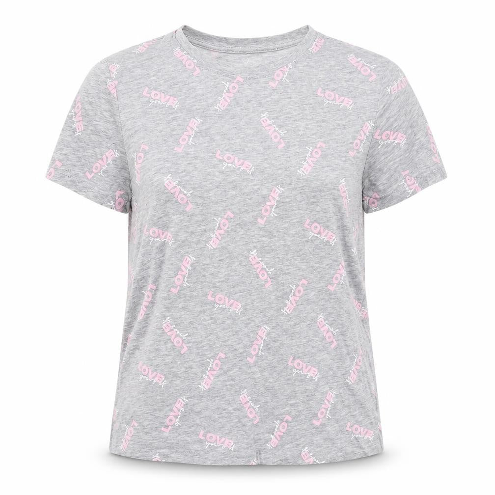 Primark Womens Grey   Basic T-Shirt Size 6