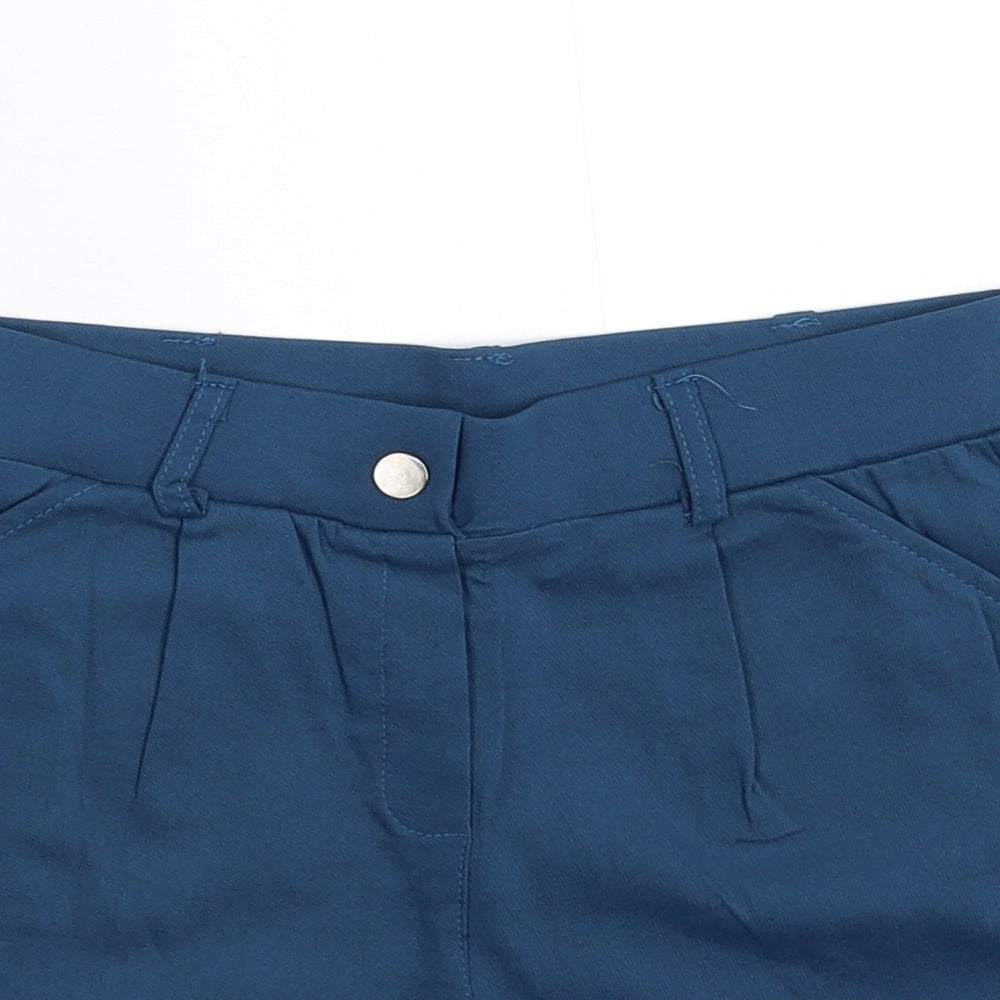 A Express Womens Blue   Hot Pants Shorts Size S