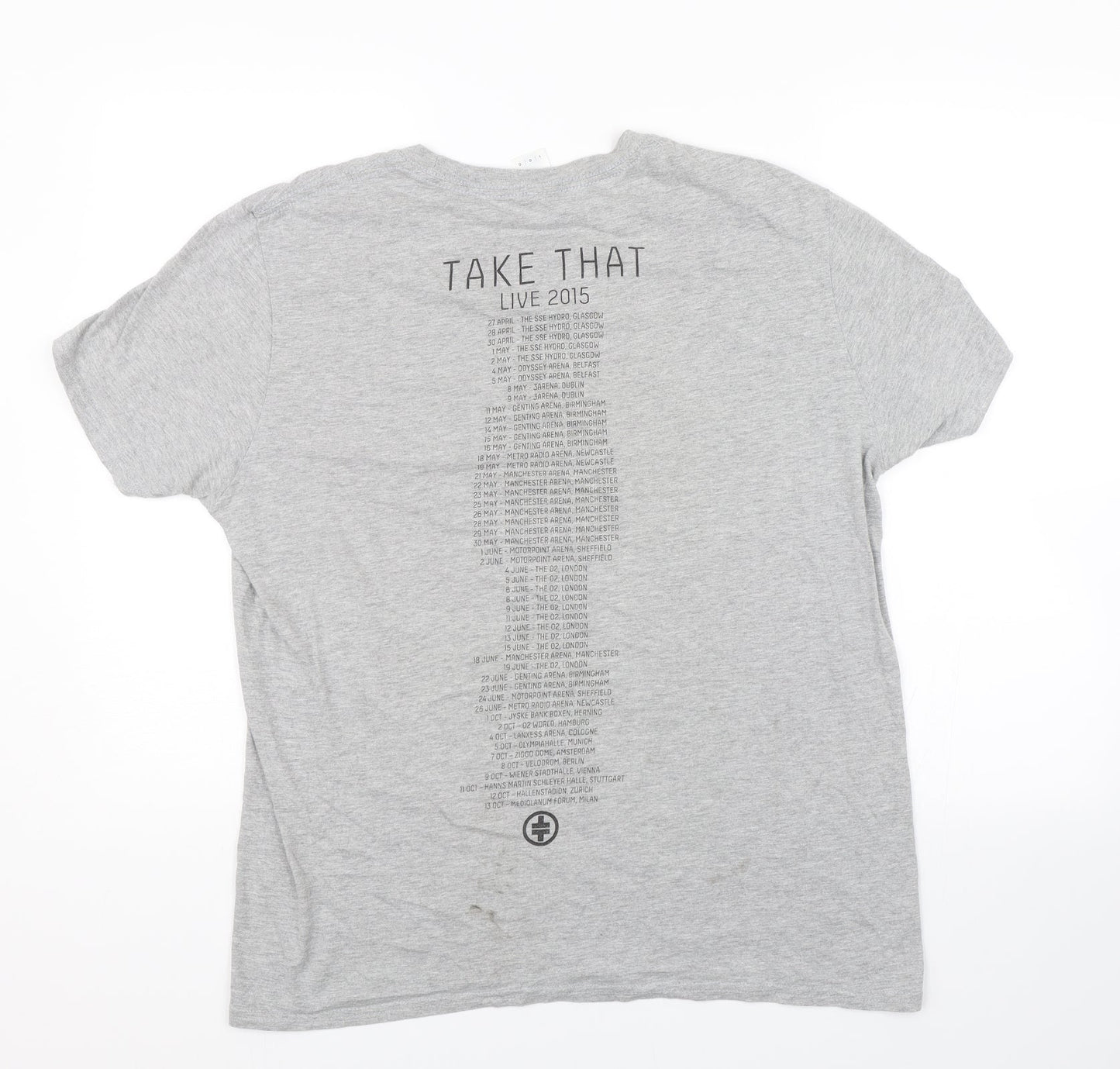 Gildan Womens Grey   Basic T-Shirt Size L  - Take That