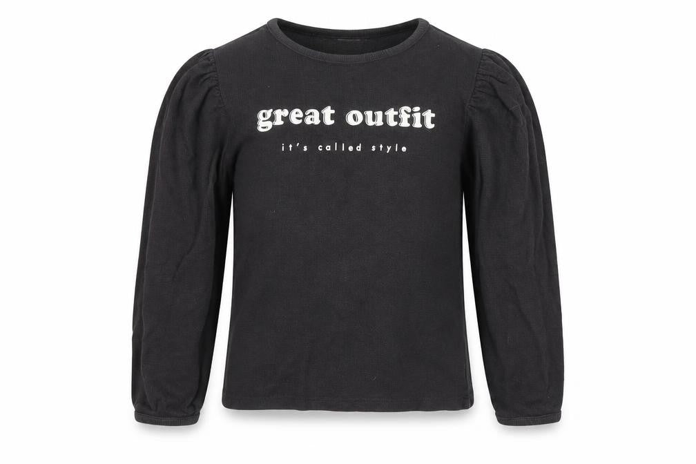 Zara Girls Black   Basic T-Shirt Size 8 Years