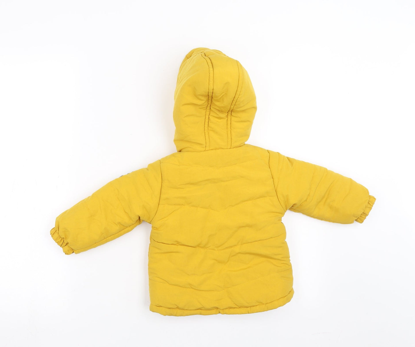 PEP&CO Girls Yellow   Jacket Coat Size 9-12 Months