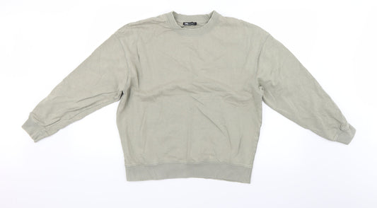 Zara Womens Green   Henley Jumper Size M