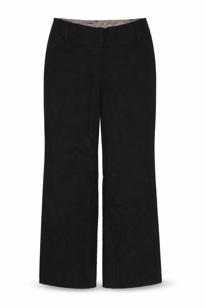 NEXT Womens Black   Trousers  Size 8 L29 in
