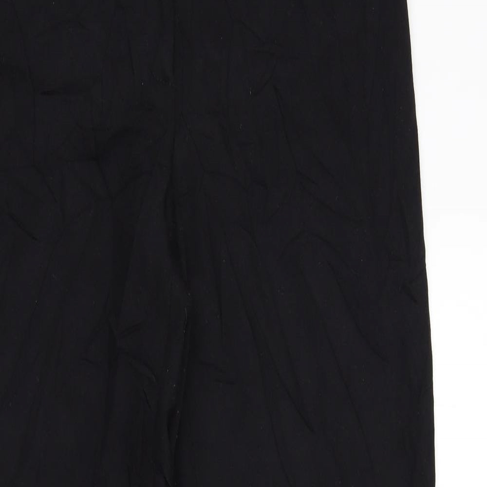 NEXT Womens Black   Trousers  Size 8 L29 in