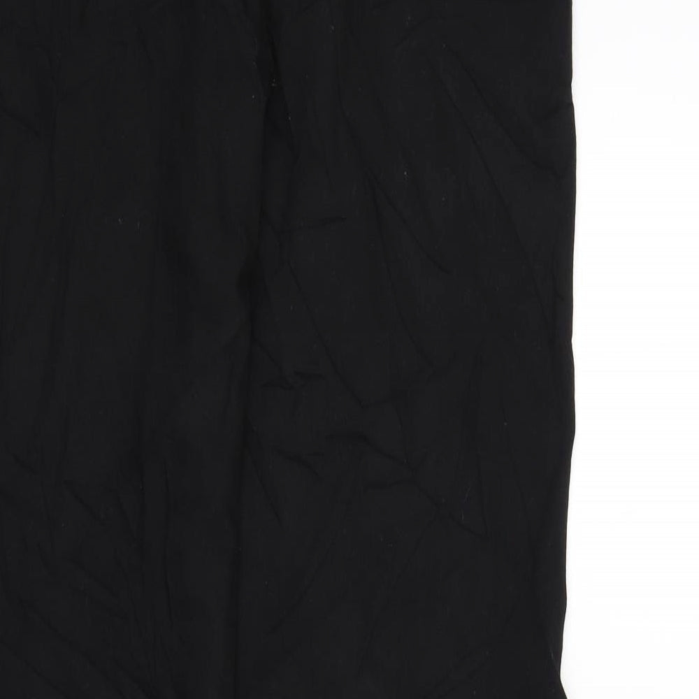 NEXT Womens Black   Trousers  Size 8 L29 in