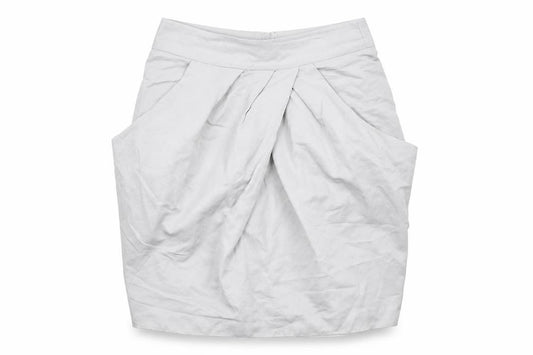 Topshop Womens Grey   A-Line Skirt Size 8