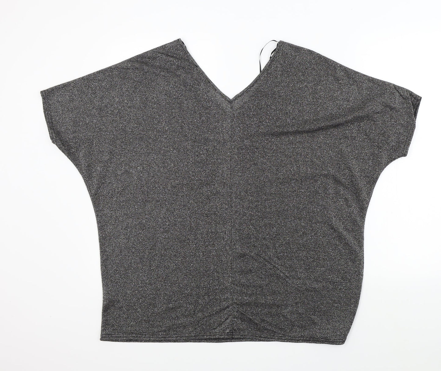 Select Womens Black   Basic T-Shirt Size L