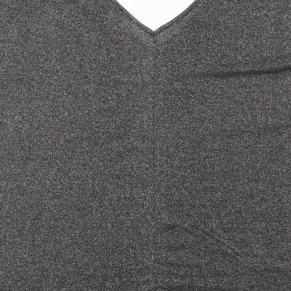 Select Womens Black   Basic T-Shirt Size L