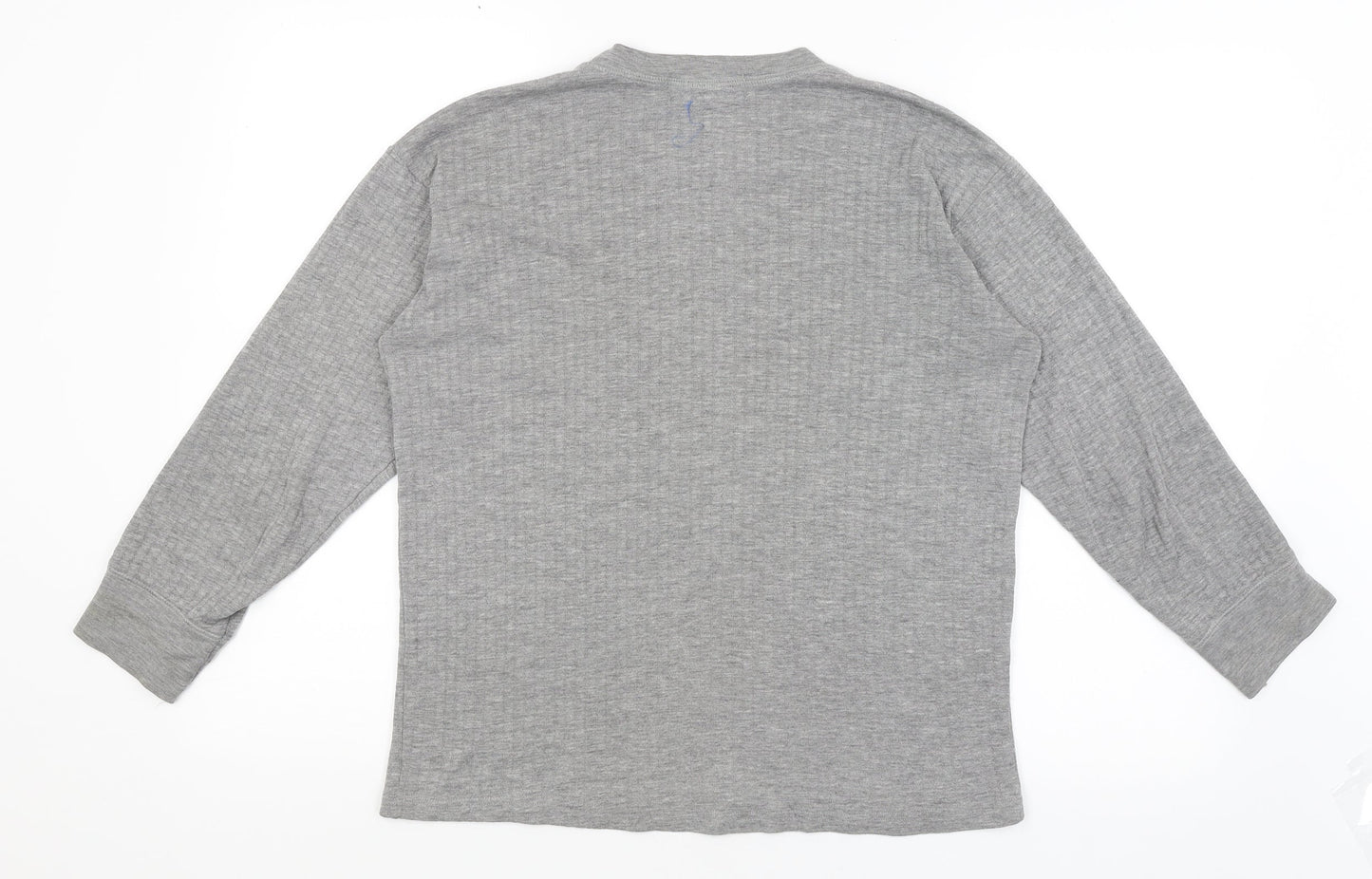 Vicman Mens Grey   Pullover Jumper Size S