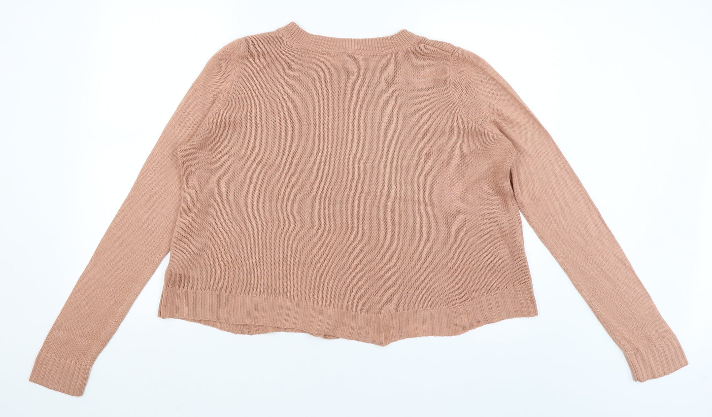 Divided Womens Pink   Pullover Jumper Size M