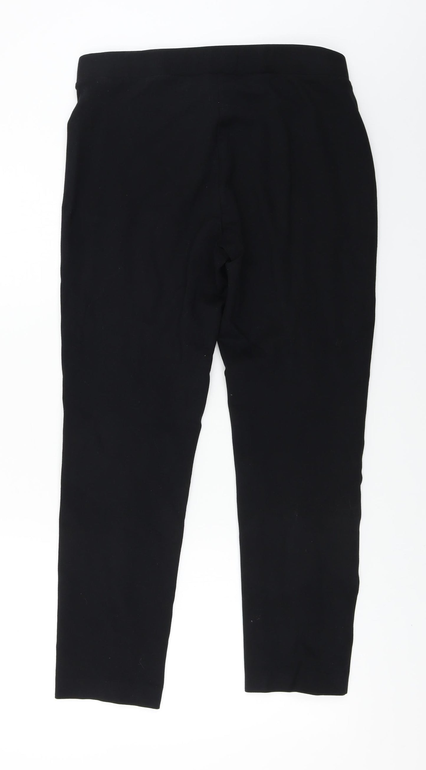 Marks and Spencer  Womens Black   Trousers  Size 14 L24 in