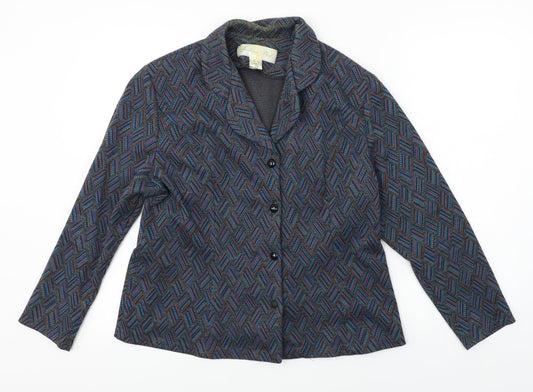 fashion post Womens Grey   Jacket Blazer Size 16
