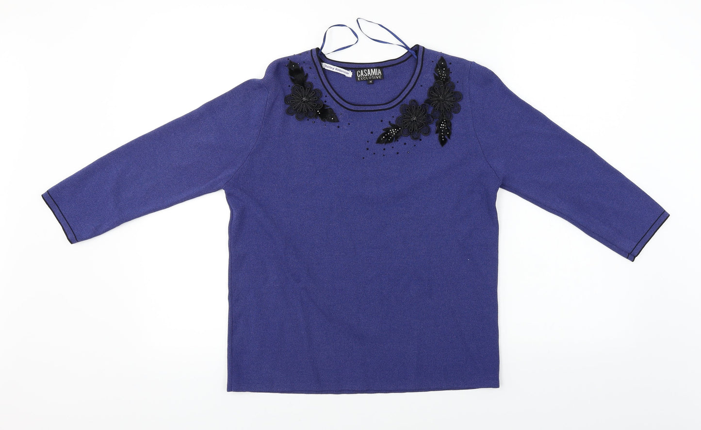 cashmia   Womens Blue   Basic T-Shirt Size M