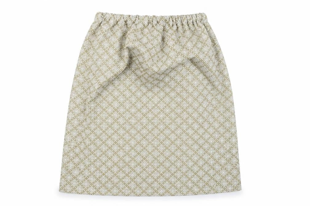 Preworn  Womens Beige   A-Line Skirt Size 28 in