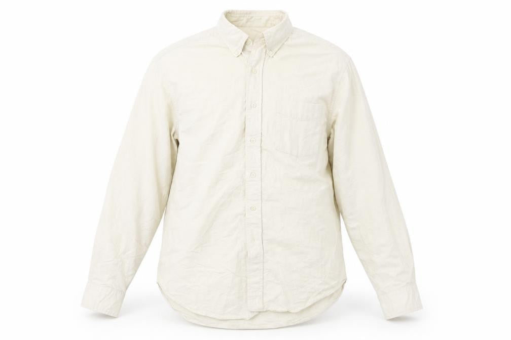 Preworn  Mens Beige    Button-Up Size 16