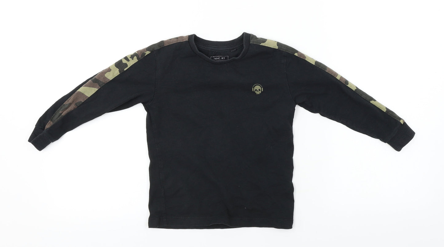 NEXT  Boys Black   Basic T-Shirt Size 5 Years