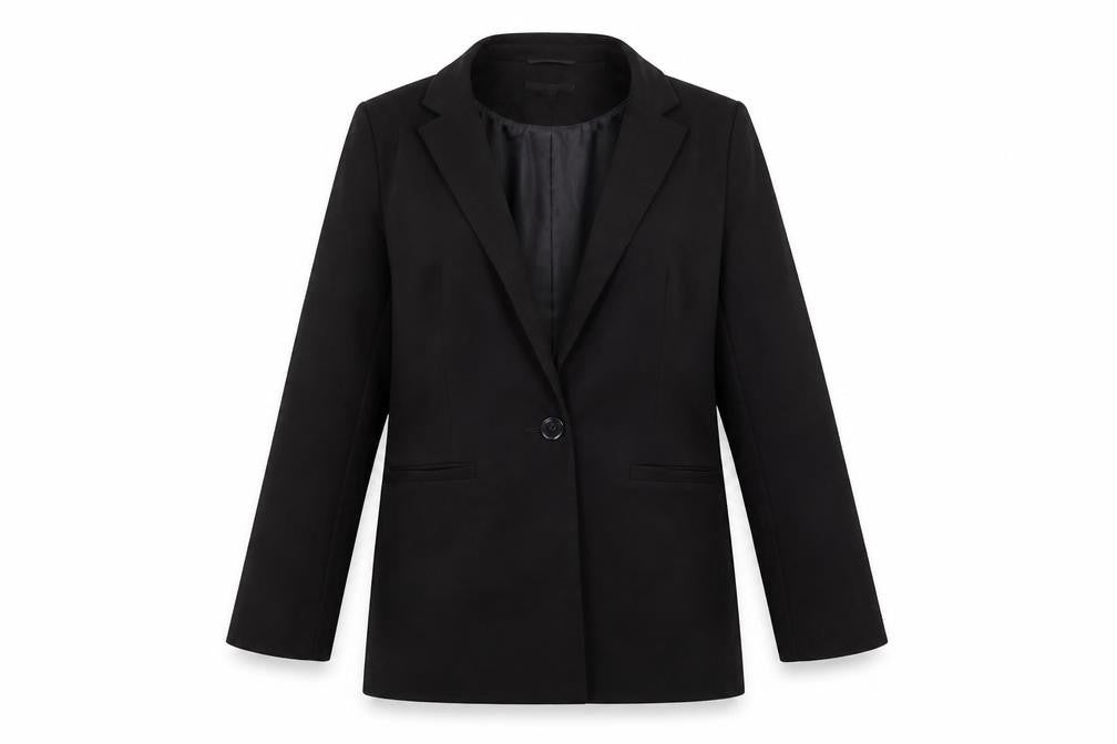 Primark Womens Black   Jacket Suit Size 12