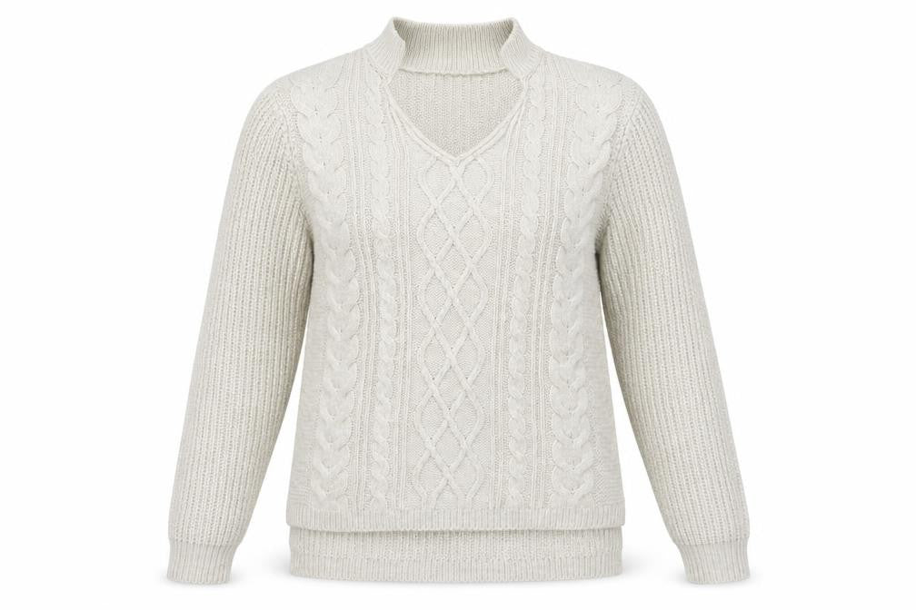 beyou Womens Beige   Henley Jumper Size 10