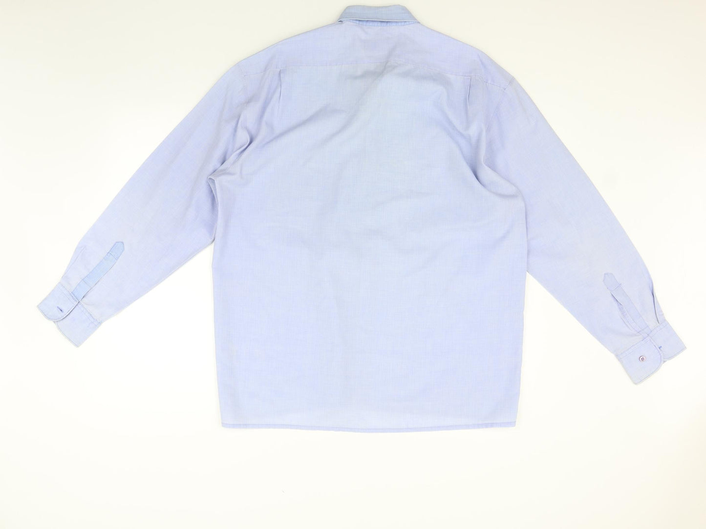 Jeremilio Mens Blue    Button-Up Size L