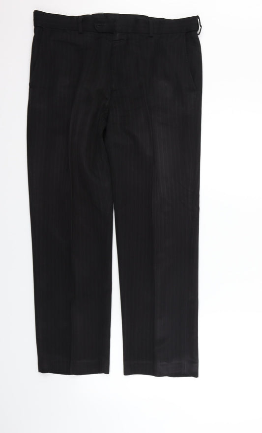 BHS Womens Black   Trousers  Size 36 in L29 in