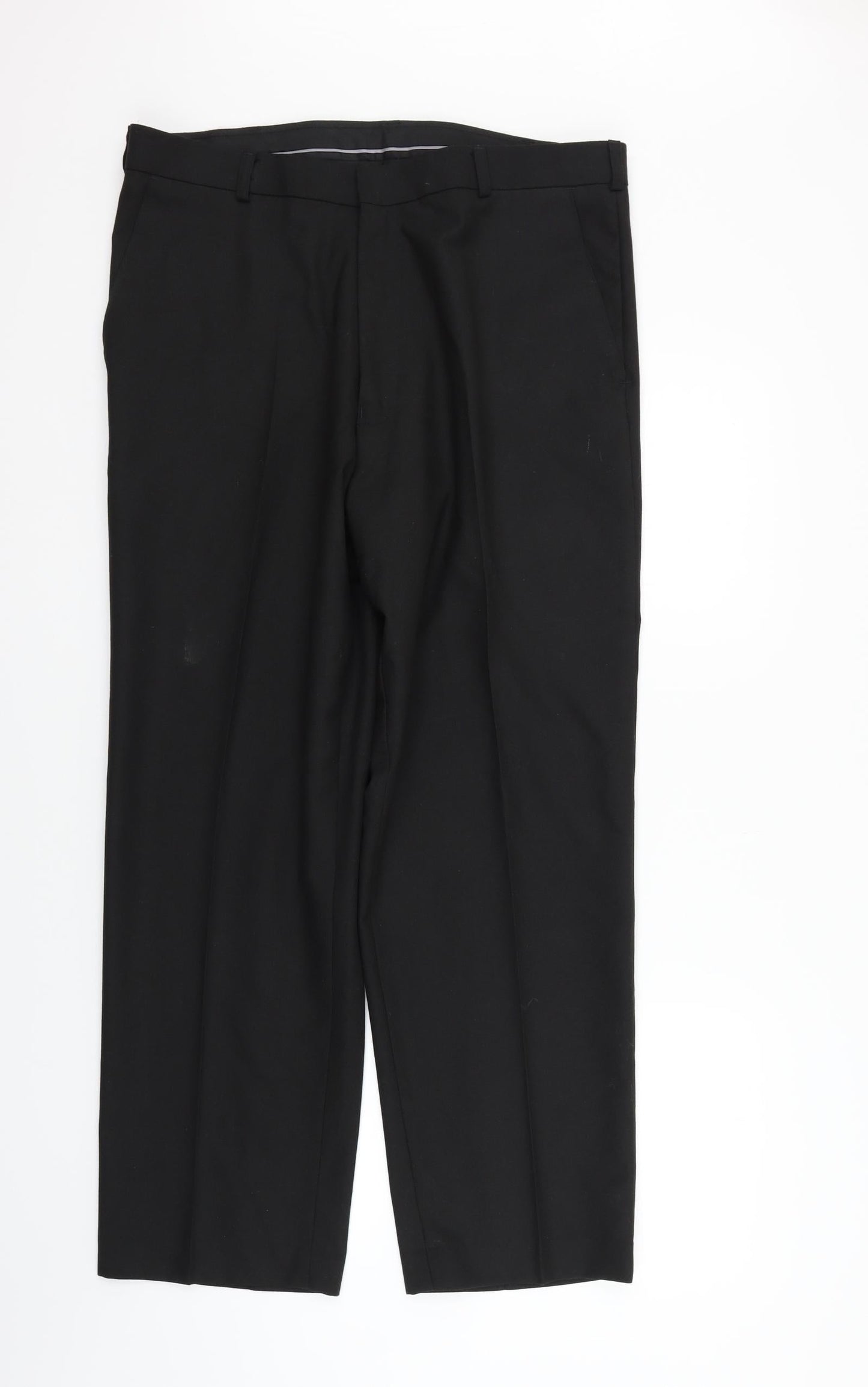 Preworn Womens Black   Trousers  Size 36 in L27 in