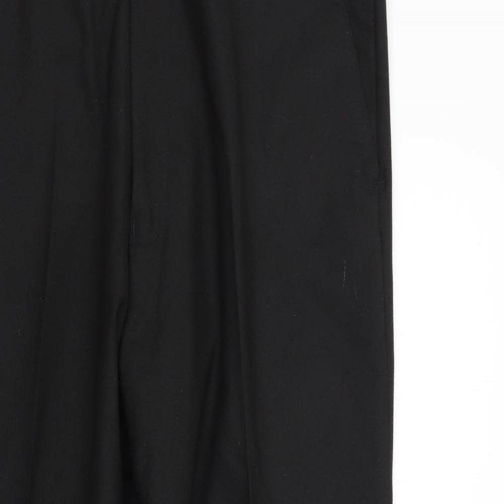 Preworn Womens Black   Trousers  Size 36 in L27 in