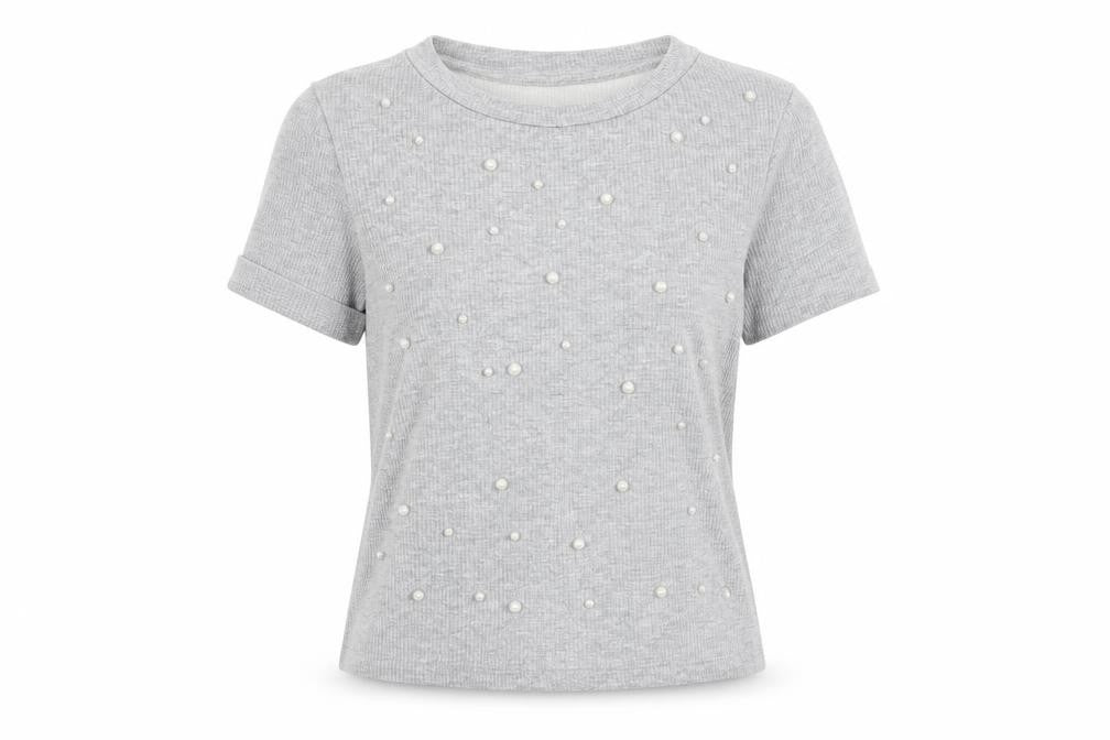 Berkshka Womens Grey   Basic T-Shirt Size XS