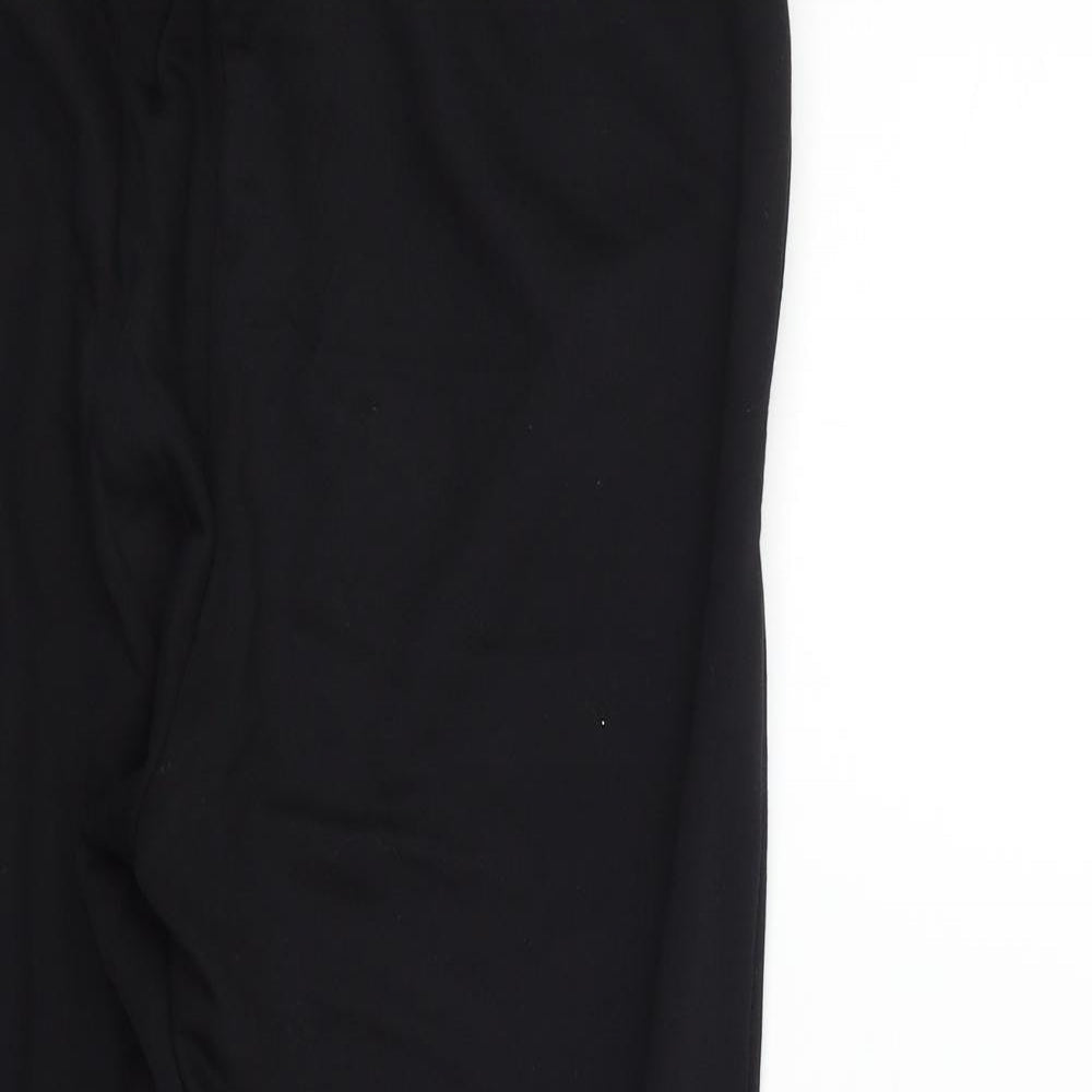 section Womens Black   Trousers  Size 14 L26 in