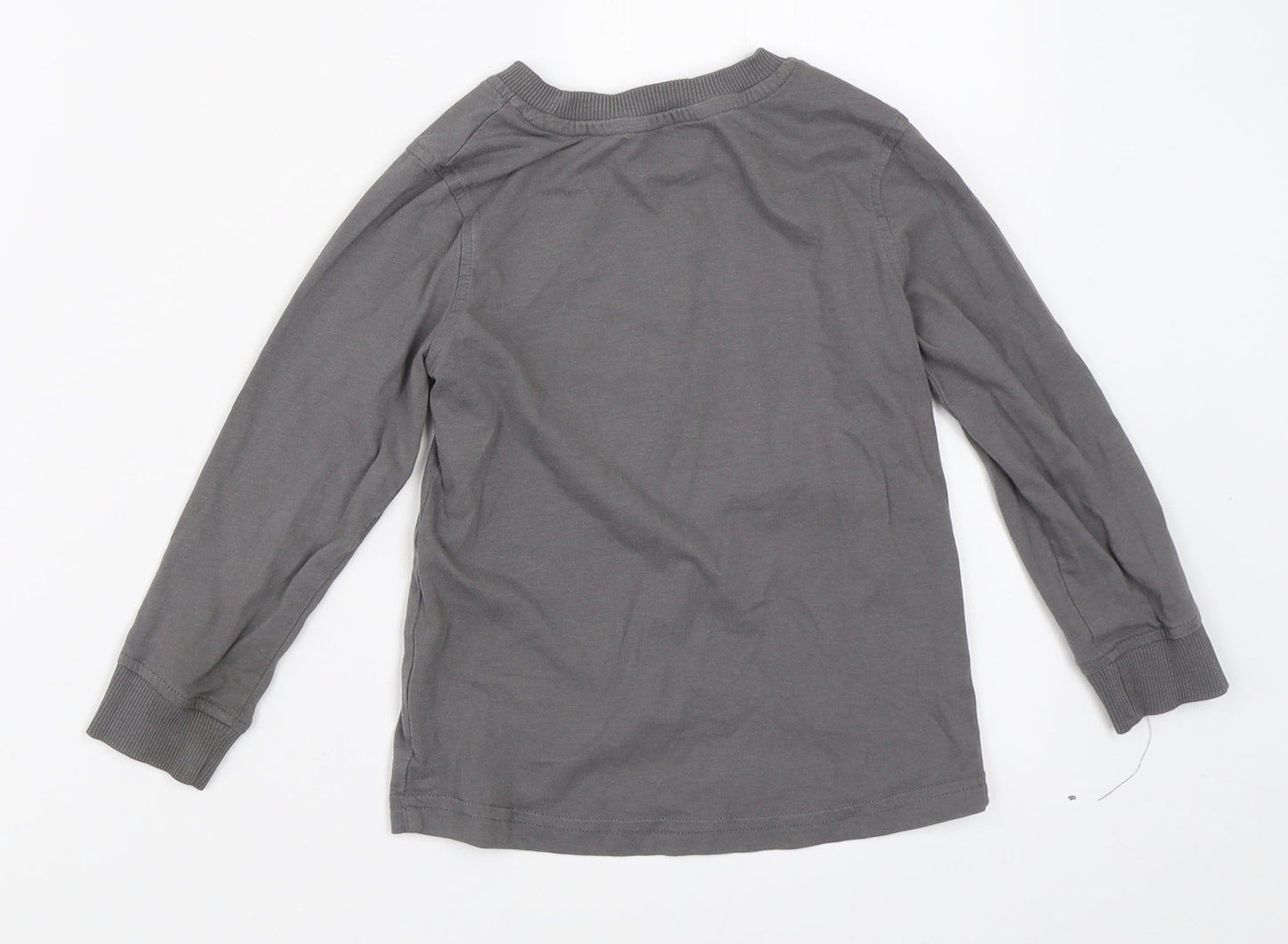 George Boys Grey   Basic T-Shirt Size 3-4 Years